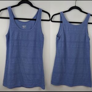 Mossimo Supply Co. Periwinkle Textured Tank Top